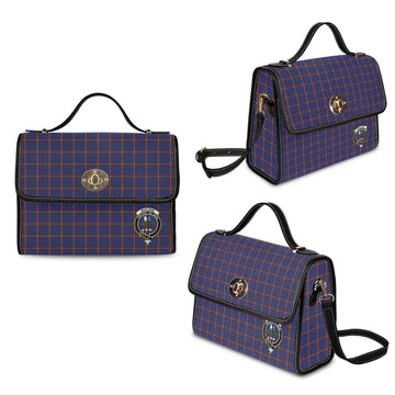 MacLaine of Lochbuie Tartan Waterproof Canvas Bag with Family Crest