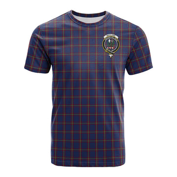 MacLaine of Lochbuie Tartan T-Shirt with Family Crest