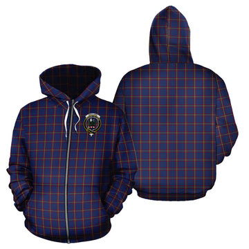 MacLaine of Lochbuie Tartan Hoodie with Family Crest