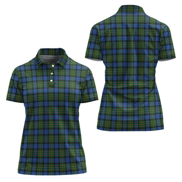 MacLaren Ancient Tartan Polo Shirt For Women