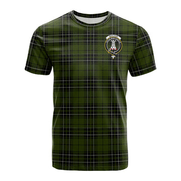 MacLean Hunting Tartan T-Shirt with Family Crest