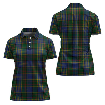 MacMillan Hunting Tartan Polo Shirt For Women