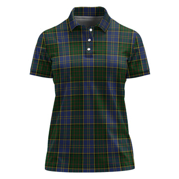 MacMillan Hunting Tartan Polo Shirt For Women