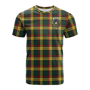 MacMillan Old Modern Tartan T-Shirt with Family Crest