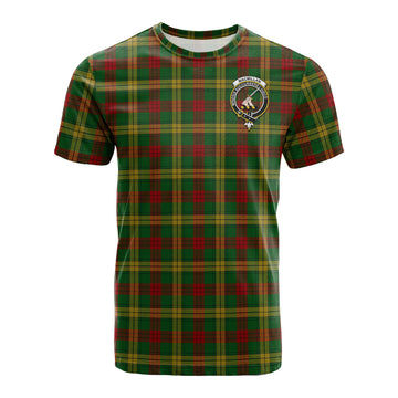 MacMillan Society of Glasgow Tartan T-Shirt with Family Crest