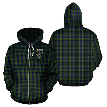 MacNeil of Colonsay Tartan Hoodie with Family Crest