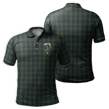 MacNeil of Colonsay Tartan Men's Polo Shirt with Family Crest