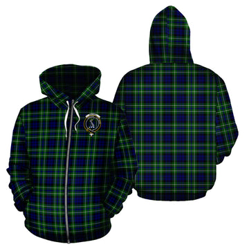 MacNeil of Colonsay Modern Tartan Hoodie with Family Crest
