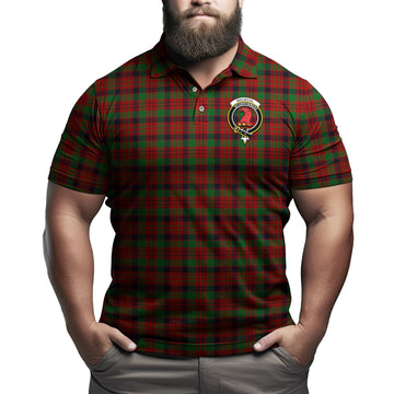 MacNicol Tartan Men's Polo Shirt with Family Crest