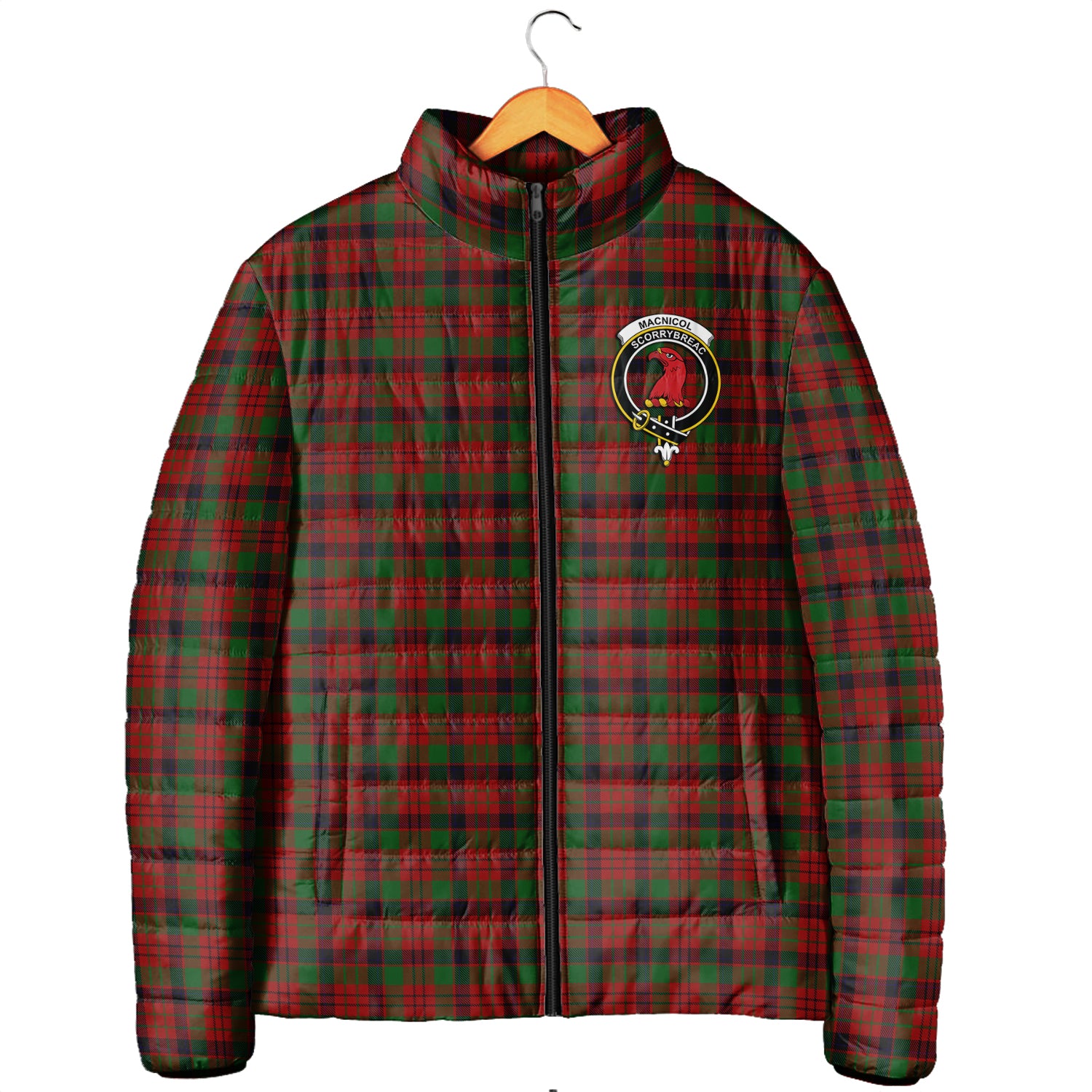 MacNicol Hunting Tartan Crest Quilt main image 1