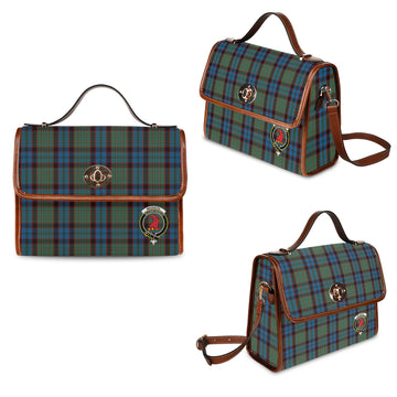 MacNicol Hunting Tartan Waterproof Canvas Bag with Family Crest
