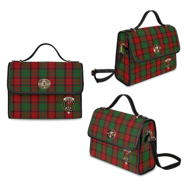MacPhail Tartan Waterproof Canvas Bag with Family Crest