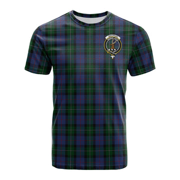 MacPhail Hunting Tartan T-Shirt with Family Crest