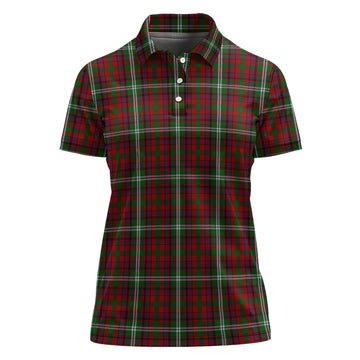 Maguire Tartan Polo Shirt For Women