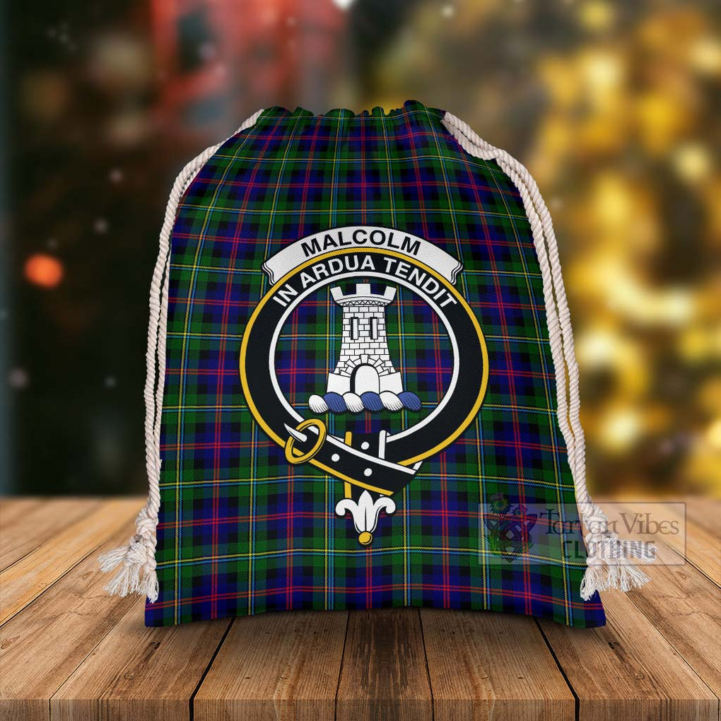 Malcolm Ancient Tartan Crest Christmas Ceramic Ornament main image 1