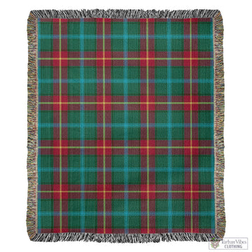 Manitoba Province Canada Tartan Woven Blanket