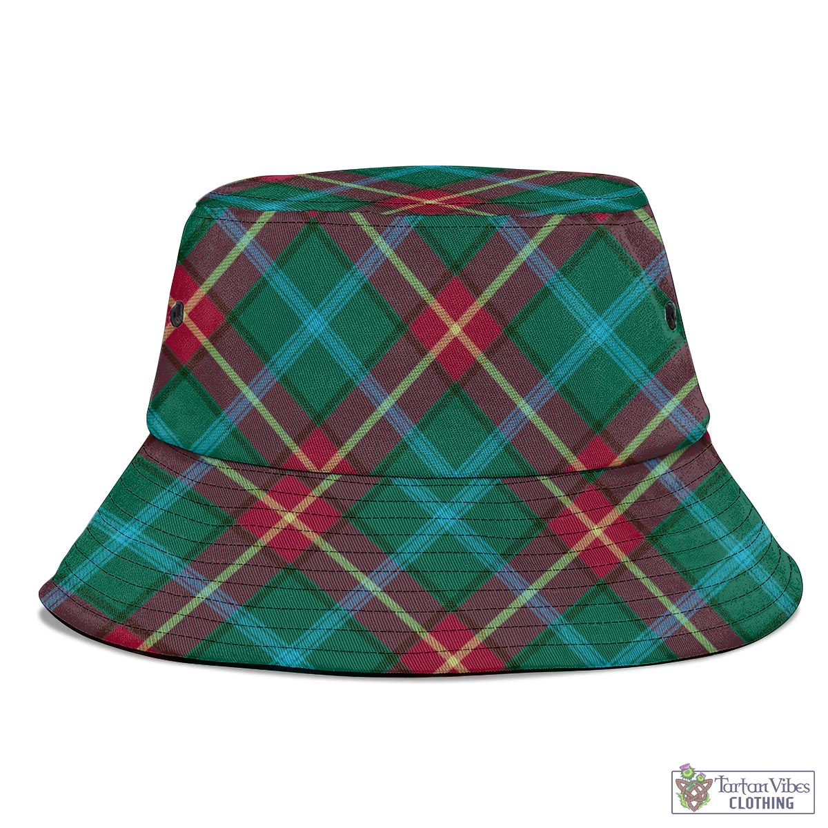 Tartan Vibes Clothing Manitoba Province Canada Tartan Bucket Hat