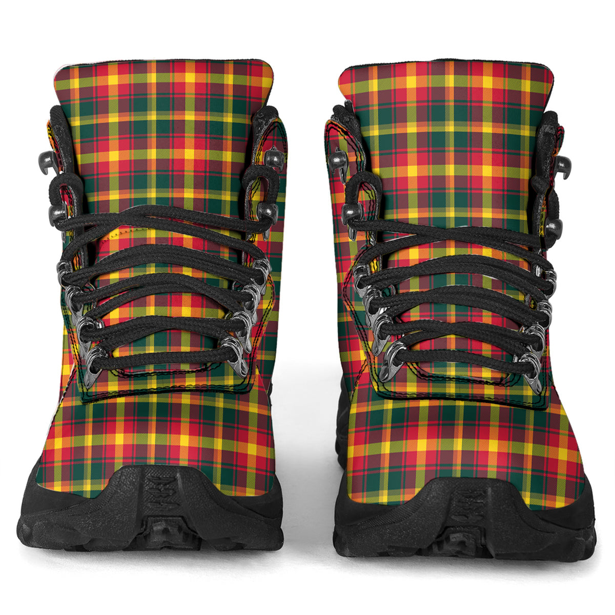Maple Leaf Canada Tartan Alpine Boots - Tartanvibesclothing