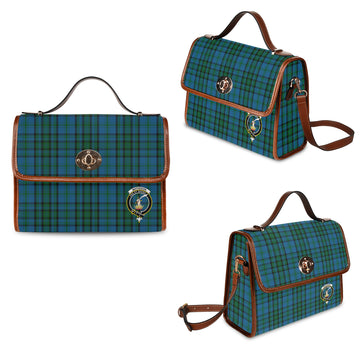 Matheson Hunting Tartan Waterproof Canvas Bag with Family Crest