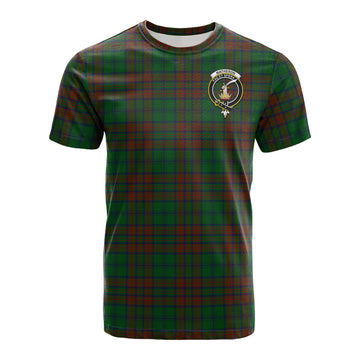 Matheson Hunting Highland Tartan T-Shirt with Family Crest