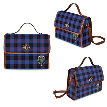 Maule Tartan Waterproof Canvas Bag with Family Crest