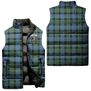 McCoy Ancient Tartan Sleeveless Puffer Jacket with Family Crest