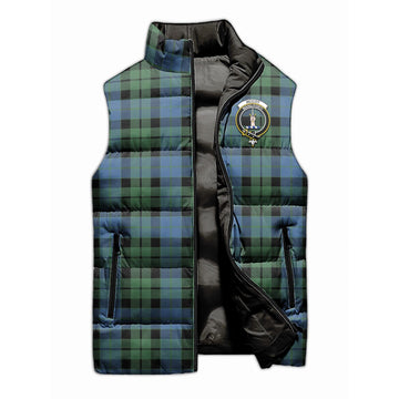 McCoy Ancient Tartan Sleeveless Puffer Jacket with Family Crest