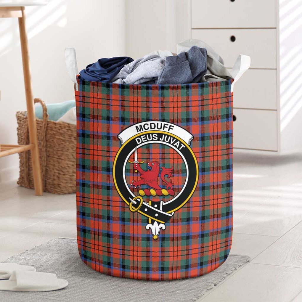 McDuff Dress Ancient Tartan Crest Christmas Ceramic Ornament