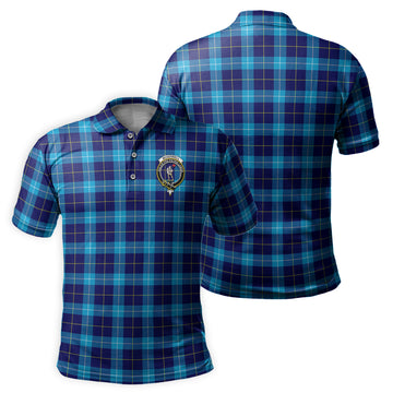 McKerrell Tartan Men's Polo Shirt with Family Crest