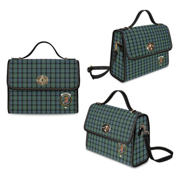 Melville Tartan Waterproof Canvas Bag with Family Crest