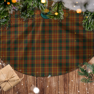 Monaghan County Ireland Tartan Christmas Tree Skirt