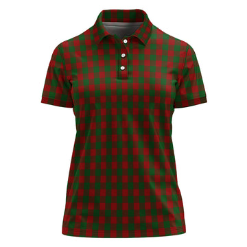 Moncrieff Tartan Polo Shirt For Women