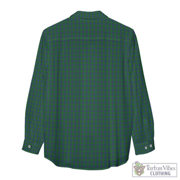 Montgomery Tartan Womens Casual Shirt with Family Crest