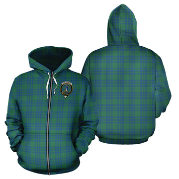 Montgomery Ancient Tartan Hoodie with Family Crest