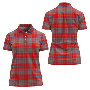 Moubray Tartan Polo Shirt For Women