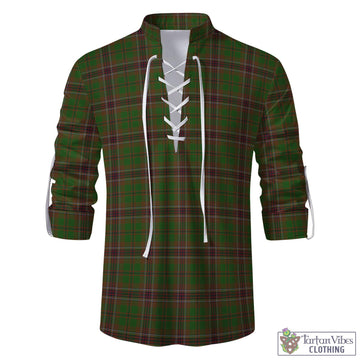 Murphy Tartan Men's Scottish Traditional Jacobite Ghillie Kilt Shirt