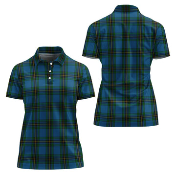Murray of Elibank Tartan Polo Shirt For Women