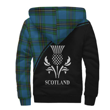 Murray of Elibank Tartan Sherpa Hoodie with Family Crest Curve Style