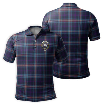 Nevoy Tartan Men's Polo Shirt with Family Crest