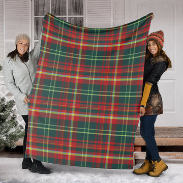 New Brunswick Province Canada Tartan Blanket