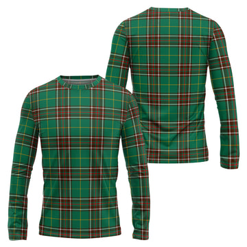 Newfoundland And Labrador Province Canada Tartan Long Sleeve T-Shirt