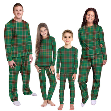 Newfoundland And Labrador Province Canada Tartan Pajamas Family Set