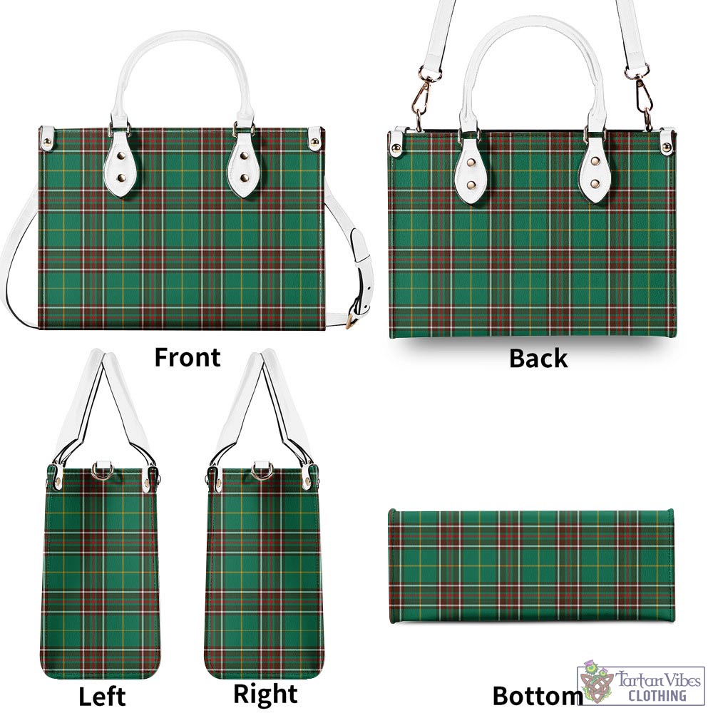 Tartan Vibes Clothing Newfoundland And Labrador Province Canada Tartan Luxury Leather Handbags