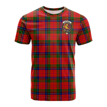 Nicolson Modern Tartan T-Shirt with Family Crest