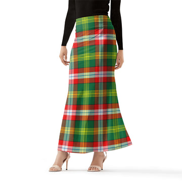 Northwest Territories Canada Tartan Womens Full Length Skirt