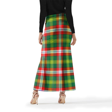 Northwest Territories Canada Tartan Womens Full Length Skirt
