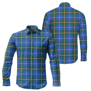 Nova Scotia Province Canada Tartan Long Sleeve Button Up Shirt