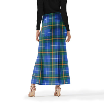 Nova Scotia Province Canada Tartan Womens Full Length Skirt