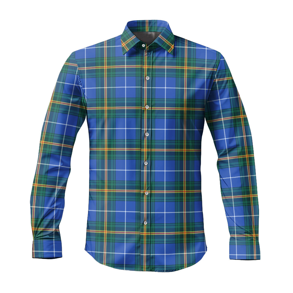 Nova Scotia Province Canada Tartan Long Sleeve Button Up Shirt - Tartanvibesclothing
