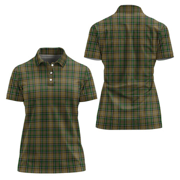 O'Farrell Tartan Polo Shirt For Women